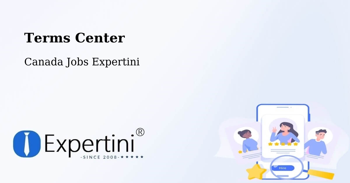 Terms of Service – Melville - Canada Jobs Expertini